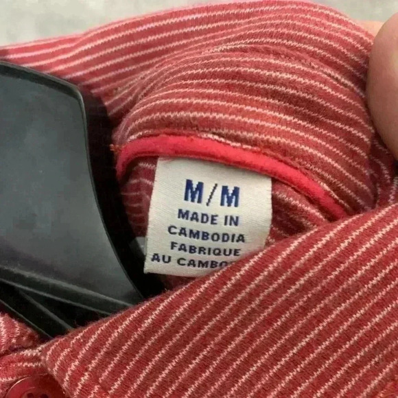 Tommy Bahama Shirt Mens Size Medium Los Angeles Angels Polo Baseball MLB Cotton - Picture 7 of 9